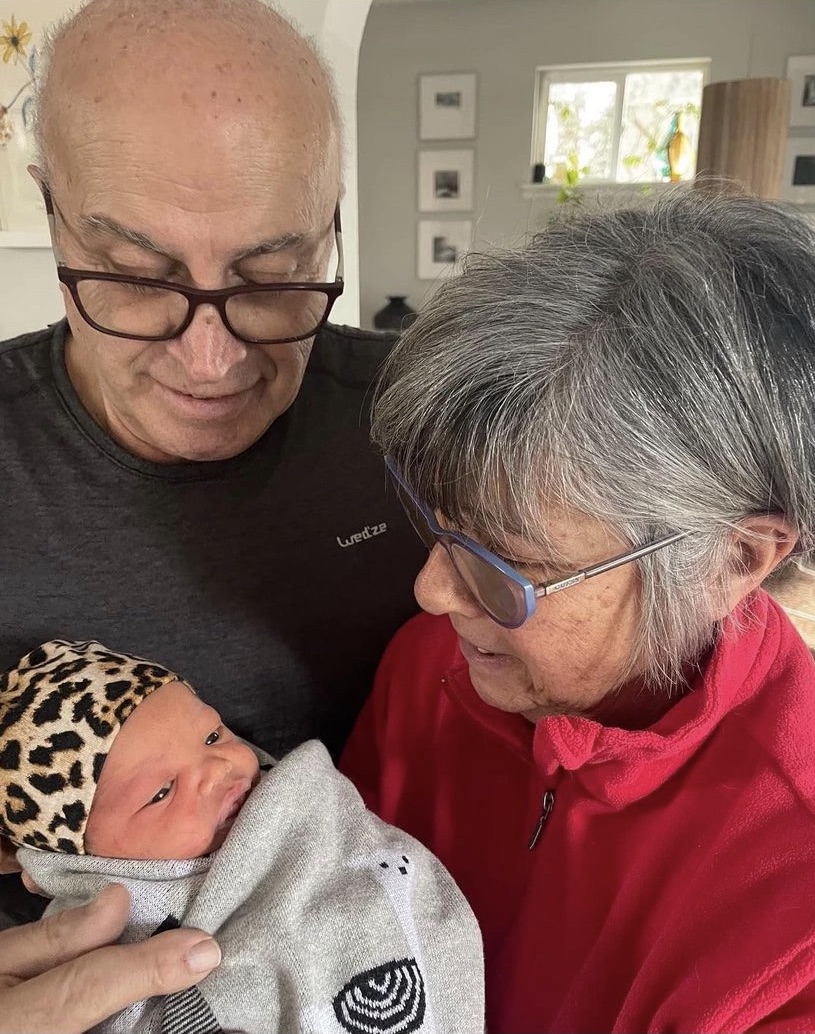 Photo of Adoptive Grandparents and Grandchild 